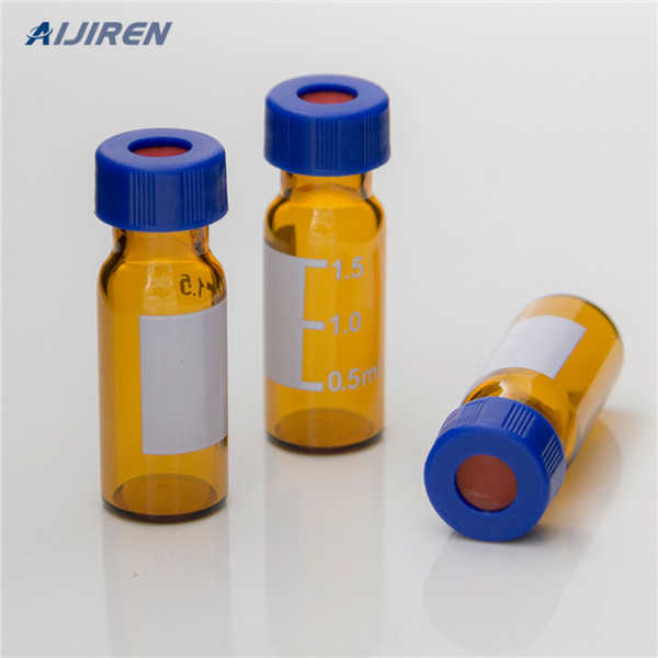 graduated write-on patch 5.0 borosilicate crimp vial exporter